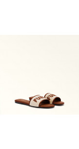Brezza Sandal Naturale/Cognac - FURLA