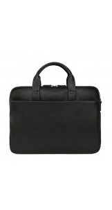 Briefcase 15" Black - HEXAGONA