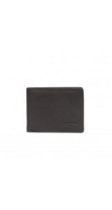 Wallet with RFID Dark Brown - HEXAGONA