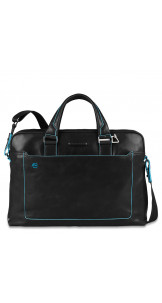 Laptop Bag 14" Black - PIQUADRO