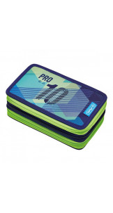 Triple Pencil Case Football - Herlitz