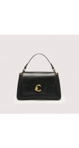 C-Me Calf Top Handle M Noir - Coccinelle