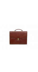 Briefcase Brown - HEXAGONA