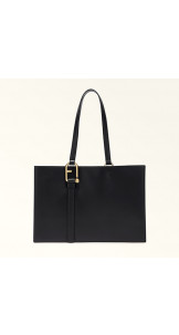 Nuvola Top Handle L Nero - FURLA