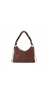 Top Handle Boheme Suede Berry - COCCINELLE