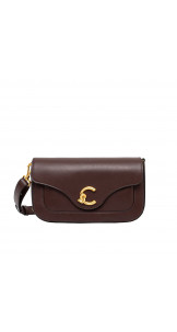 Shoulder Bag C-Me Calf Berry - COCCINELLE