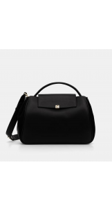 Top Handle Pansy Bimateria Noir - COCCINELLE