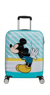 Spinner 55cm MICKEY BLUE KISS - AMERICAN TOURISTER