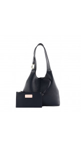 Shoulder With Wallet C-Easy Midnight Blue - COCCINELLE