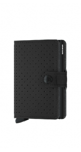 Miniwallet Perforated Black - Secrid