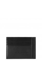 Credit Card Pouch Black - PIQUADRO