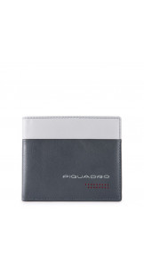 Men’s Wallet Black/Grey - PIQUADRO 