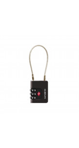 Cablelock 3 Dial TSA Black - SAMSONITE 