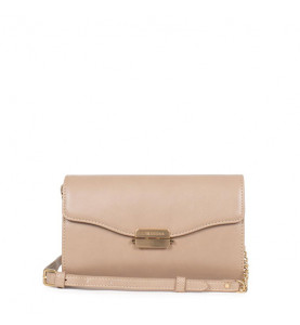 Shoulder Bag Taupe - HEXAGONA