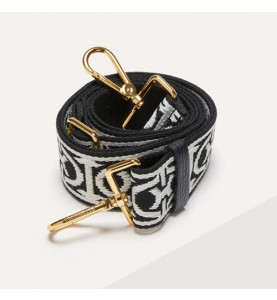 Shoulder Strap Black/White - COCCINELLE