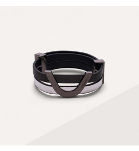 Bracelet Sunup Noir/Silver - COCCINELLE 