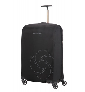 Foldable Luggage Cover M Black - SAMSONITE 