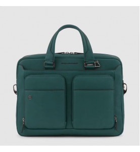 Briefcase 15" Verde - PIQUADRO