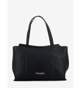 Large Tote Blackly - ERMANNO FIRENZE-Black