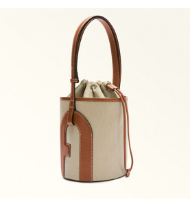 Lido Bucket Bag S Toni Cognac - FURLA