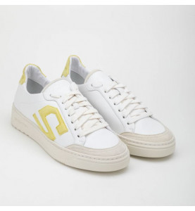 Sneaker White/Lime - STOKTON