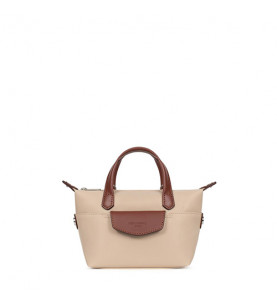 Mini Top Handle Beige - HEXAGONA