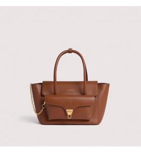 Double Beat Tote Bag Cognac - COCCINELLE