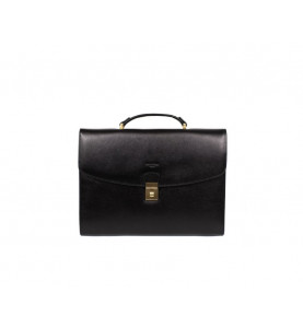 Briefcase Black - HEXAGONA