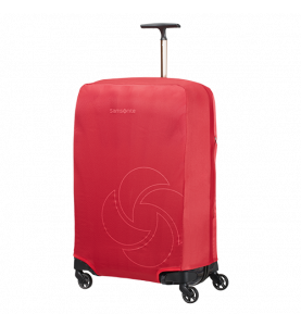 Foldable Luggage Cover M Red - SAMSONITE 