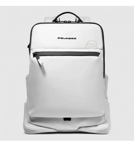 Backpack 14" White - PIQUADRO