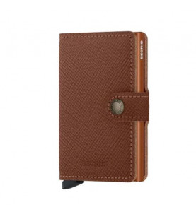 Miniwallet Saffiano Caramel - Secrid