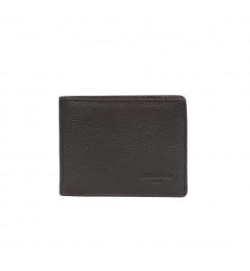 Wallet with RFID Dark Brown - HEXAGONA