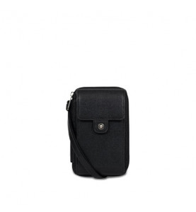 Mini Phone Bag Black - HEXAGONA