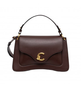 Top Handle C-Me Calf Berry - COCCINELLE