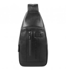 Mono sling bag Black- PIQUADRO