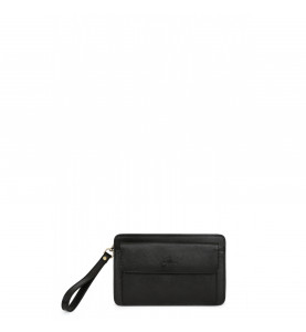 Clutch Bag Black - HEXAGONA