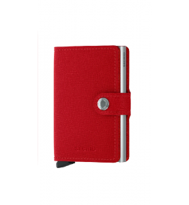 Miniwallet Crisple Red - Secrid