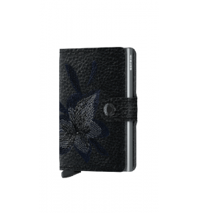 Miniwallet Stitch Magnolia Black - Secrid