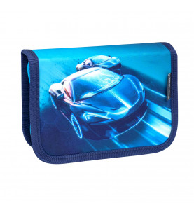 Pencil Case Racing Blue Neon - BELMIL