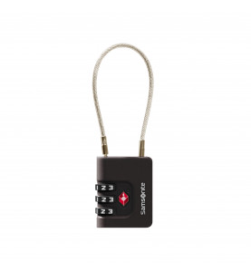 Cablelock 3 Dial TSA Black - SAMSONITE 