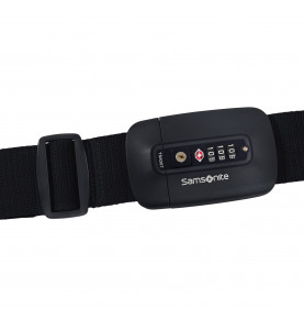 Luggage Strap/TSA Lock Black - SAMSONITE 