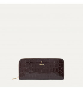 Camelia Wallet L Cioccolato - FURLA