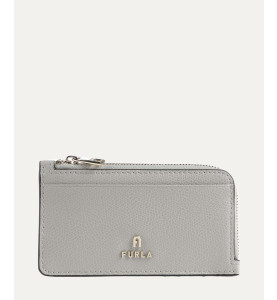 Camelia Card Holder M Stone Gray - FURLA