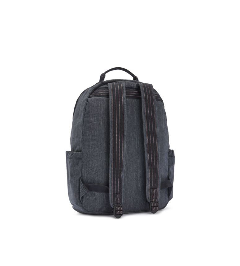 Kipling on sale denim backpack