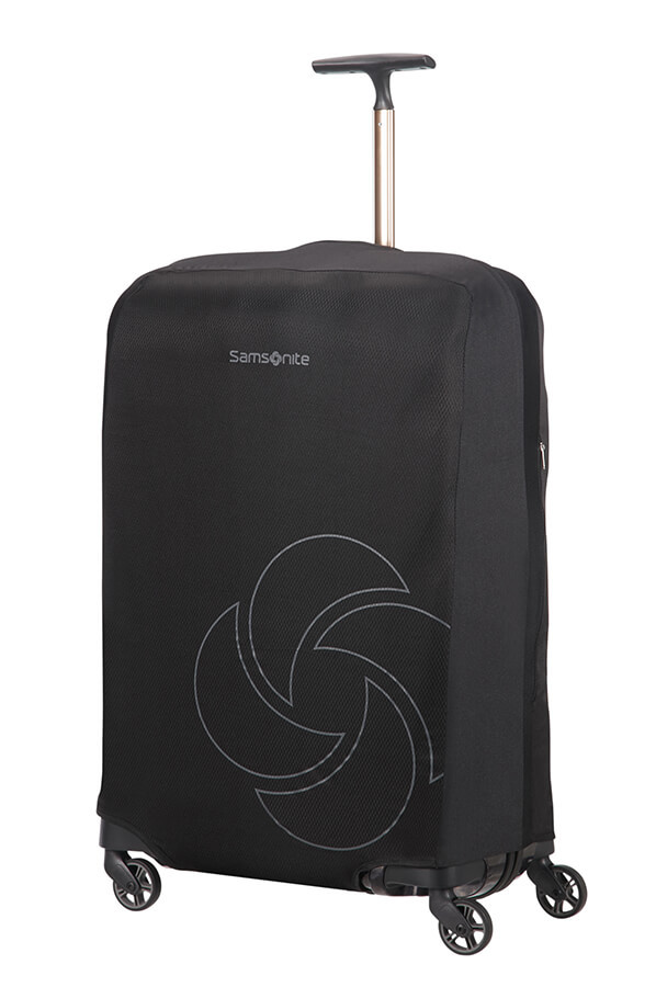 Foldable Luggage Cover M Black - SAMSONITE 