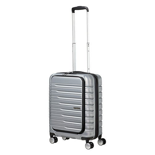 Spinner 55cm" with Laptop 15.6" Silver - AMERICAN TOURISTER