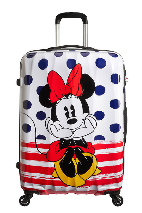 Spinner 75cm Minnie Blue Dots - AMERICAN TOURISTER