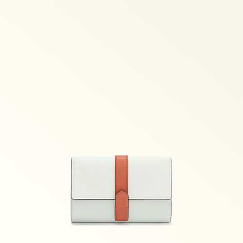 Grazia M Compact Wallet Panna/Rugiada - FURLA