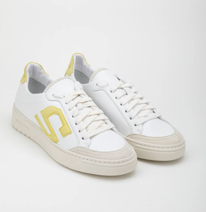 Sneaker White/Lime - STOKTON