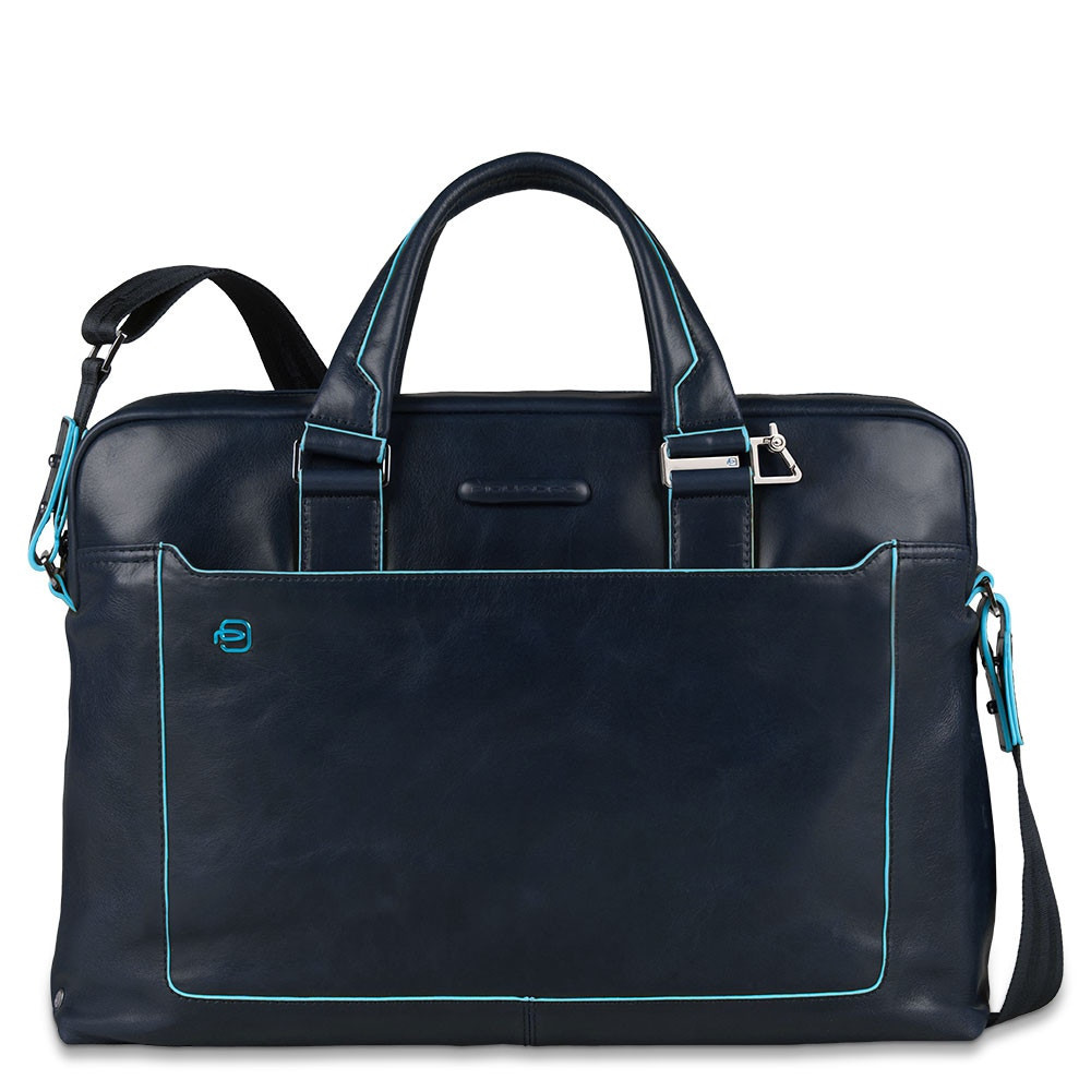 SacVoyage Laptop Bag 14 Blue PIQUADRO